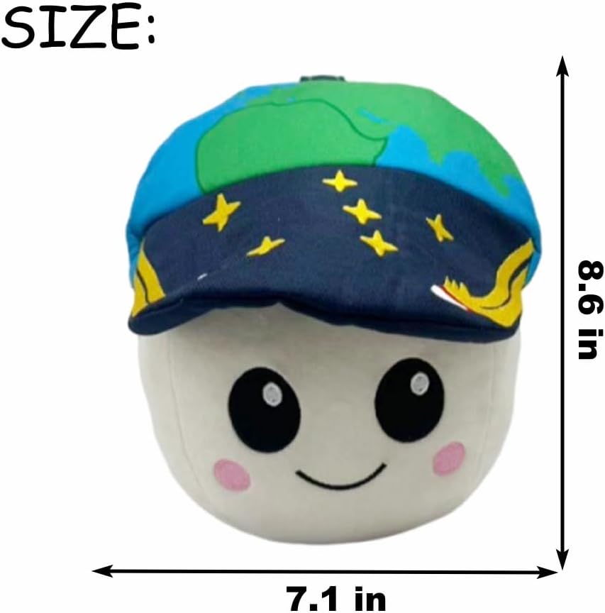Artemis 2 Rise Pillow, Artemis II Journey to the Moon Merchandise Mascot Throw Pillow for Fans (Rise Plush)