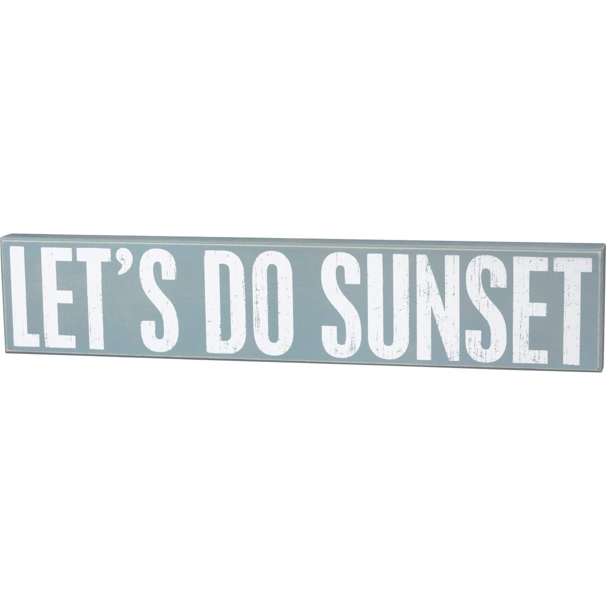 Primitives by Kathy 16355 Beach-Inspired Box Sign, 5" x 4" x 1.75", Beach House Friends