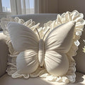 Butterfly Throw Pillow, Butterfly Shaped Decorative Pillow for Sofa Couch