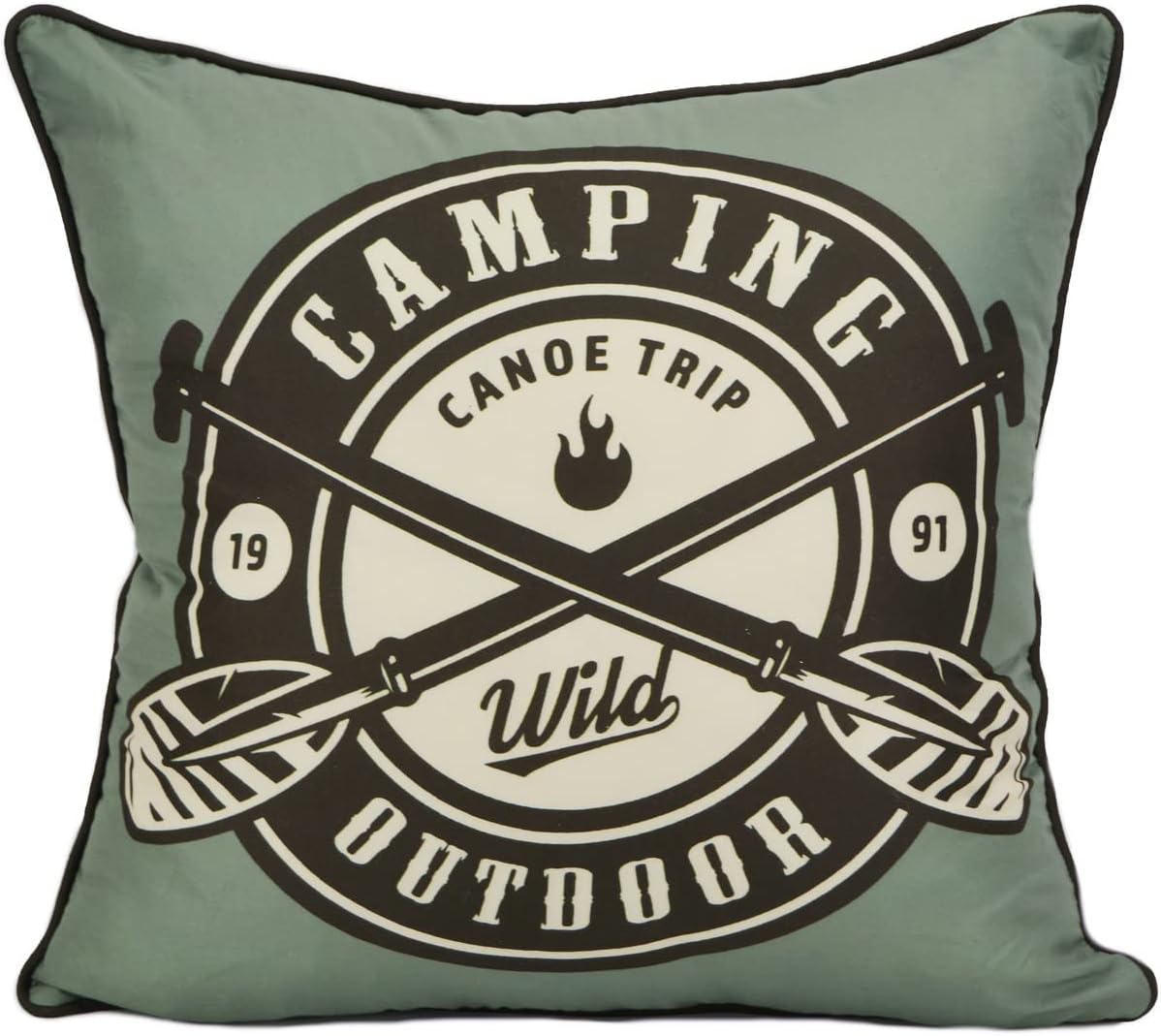 Donna Sharp Bear Walk Plaid Lodge Throw Pillow, 11" x 22"