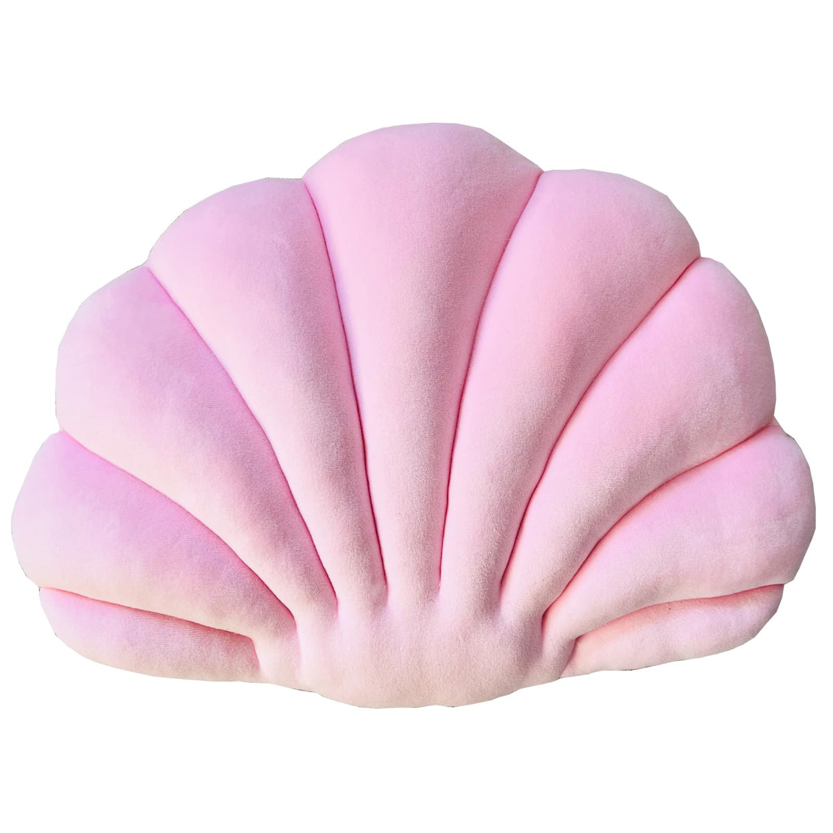 YRXRUS Shell Throw Pillows, Lake Green Shell Shaped Pillow, Small Cute Seashell Decorative Pillow Ocean Series Cushion for Bedroom Living Kids Room Gifts Pillow 11 X 8 Inch
