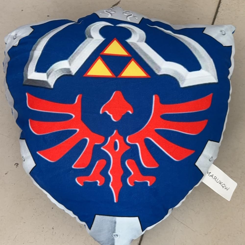 Cosplay Hylian Shield Soft Wearable Throw Pillow 15.75 INCH