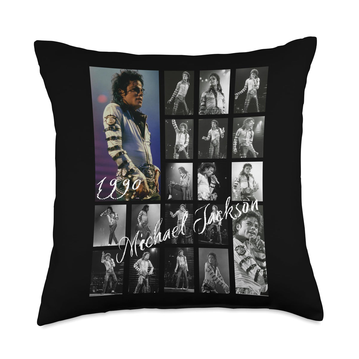 Michael Jackson 077 Throw Pillow