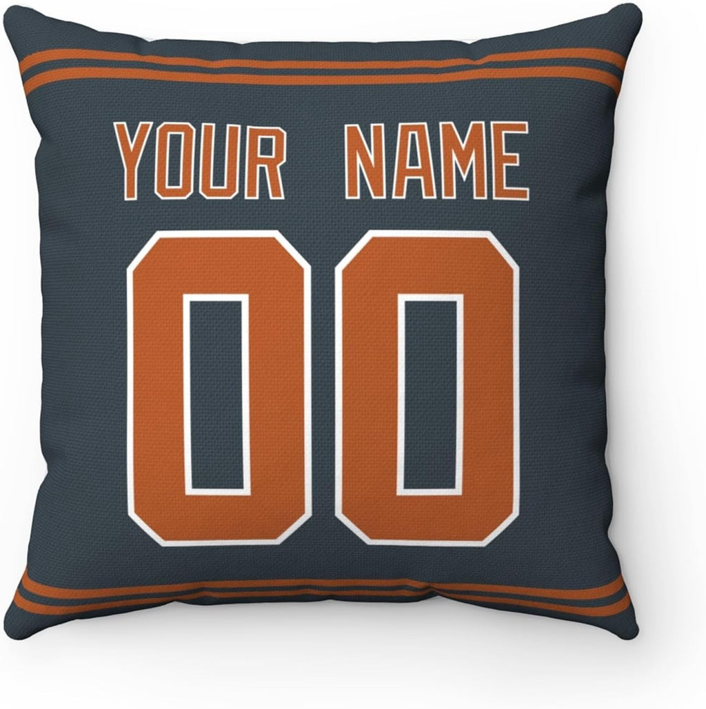 ANTKING Texas Throw Pillow Custom Name and Number Personalized Gift for Men Women Boys