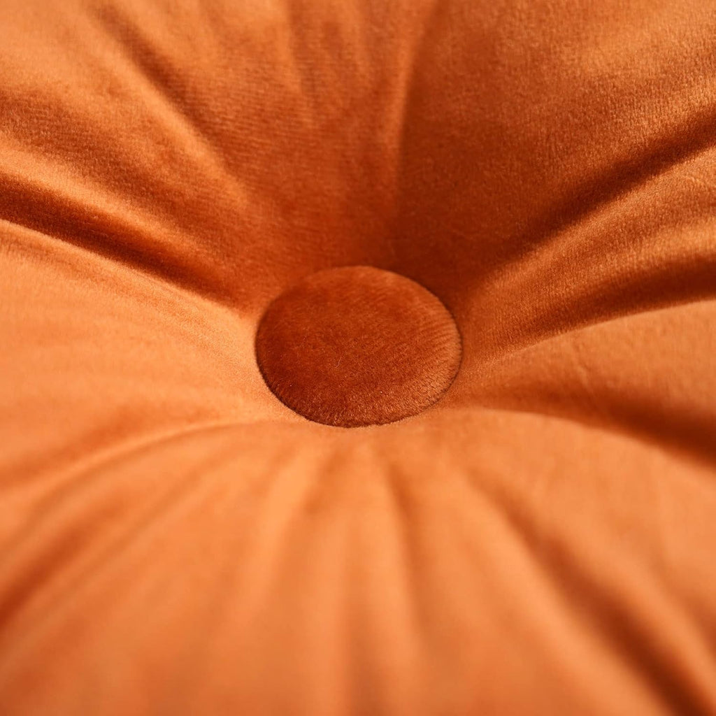 ARTMAGIC Flower Shaped Throw Pillow Velvet Cute Decorative Throw Pillows