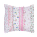 Cozy Line Home Fashions Pink Rose Romantic Ruffle Floral Flower Decor Pillow (Pink Lace, Decor Pillow - 1pc)