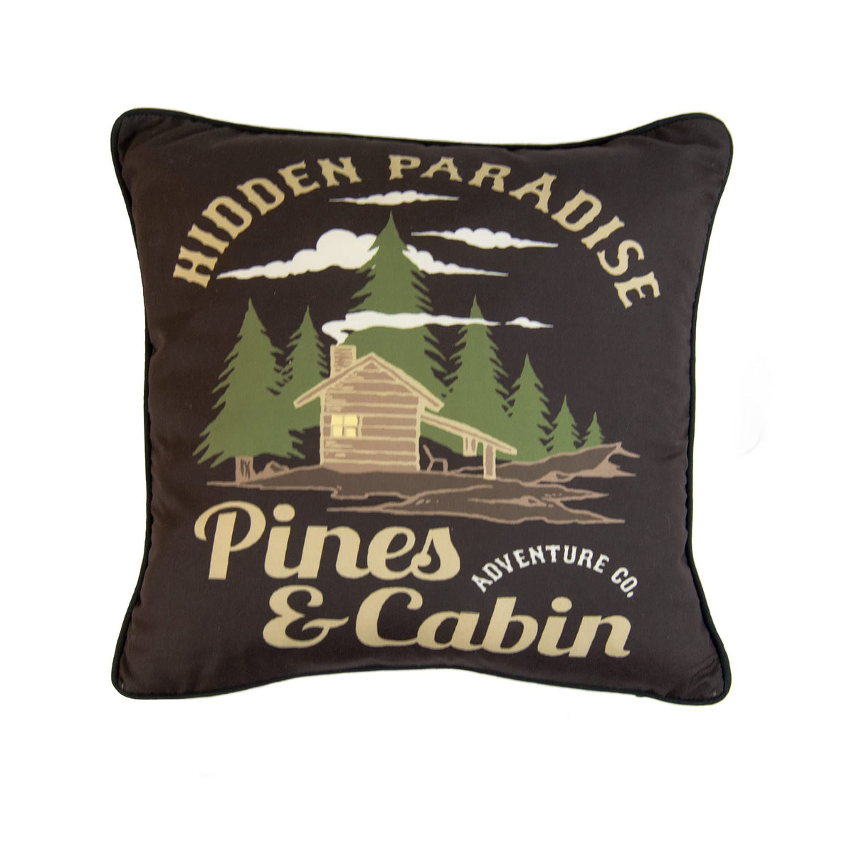 Donna Sharp Bear Walk Plaid Lodge Throw Pillow, 11" x 22"