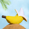 Phantoscope Fruit Outdoor Shaped Pillow Series Lemon Wedge Shaped Waterproof Outdoor Throw Pillow with Leather Decorative, Cushions for Fun Home Decor for Patio, Pool, Yellow, 9.5 x 18 inches