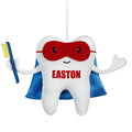 Let's Make Memories Personalized Tooth Fairy Pillow - Superhero Design - Tooth Fairy Pillow - Customize with Any Name - 5" W x 6" H