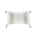 Harbor House Modern Design Decorative Pillow Hypoallergenic Sofa Cushion Lumbar, Back Support, Square 16" x 16", Maya Bay, Cotton Blue