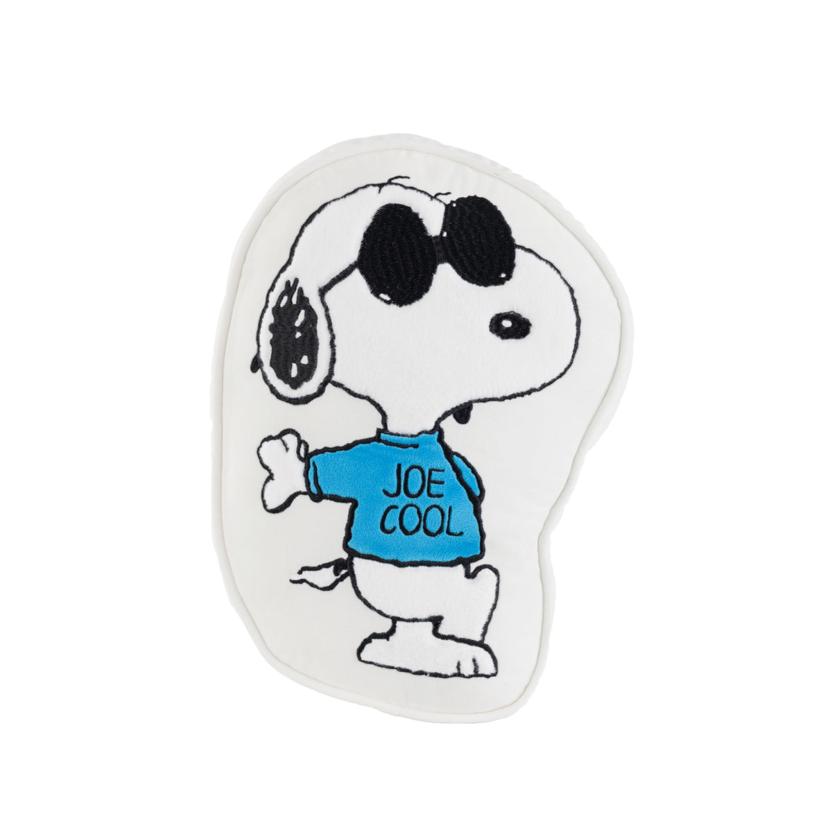 Berkshire Peanuts® Plush Throw Pillow, Gift Idea, Snoopy Cute Character Shaped Cushion, Soft Cozy Decor for Bed Couch Chair(Joe Cool Pillow All Colorways, 15.5’’ L)