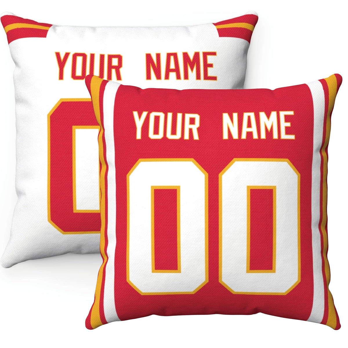 ANTKING 2 Pack Custom Throw Pillow Personalized Gifts for Men Women Boys