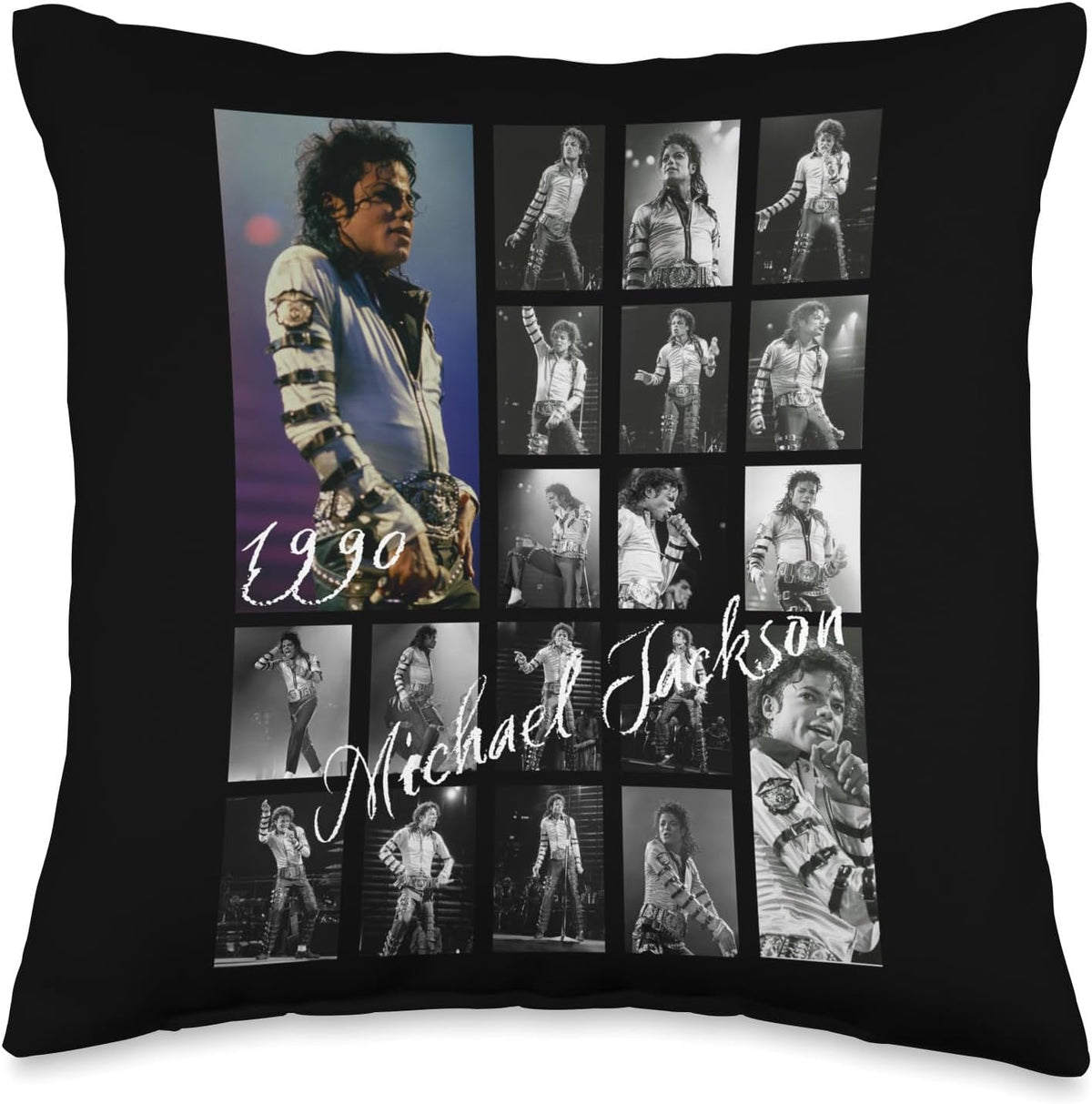 Michael Jackson 077 Throw Pillow