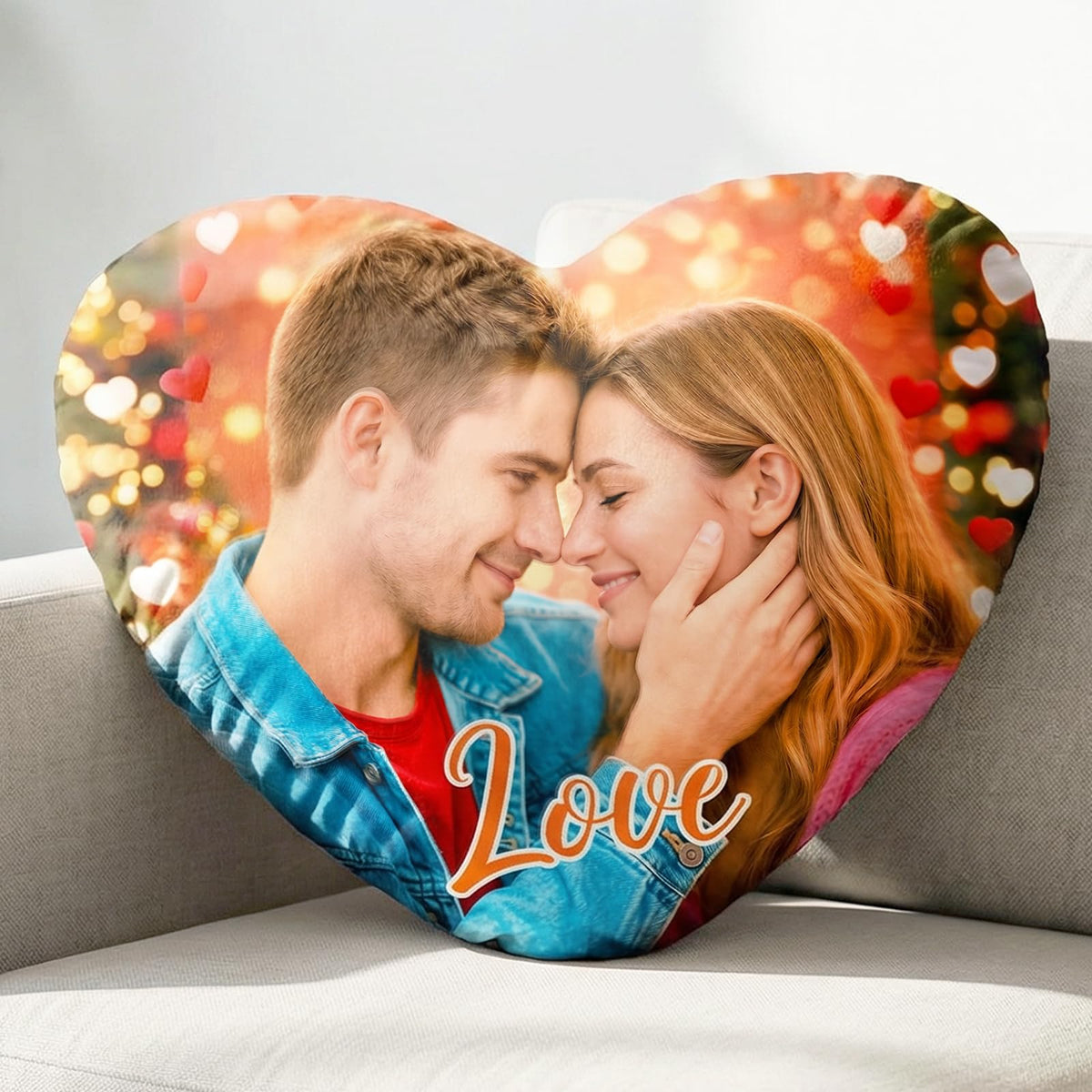 Custom Pet Pillow with Photo, Personalized Funny Pillow Dog Cat Face Gifts
