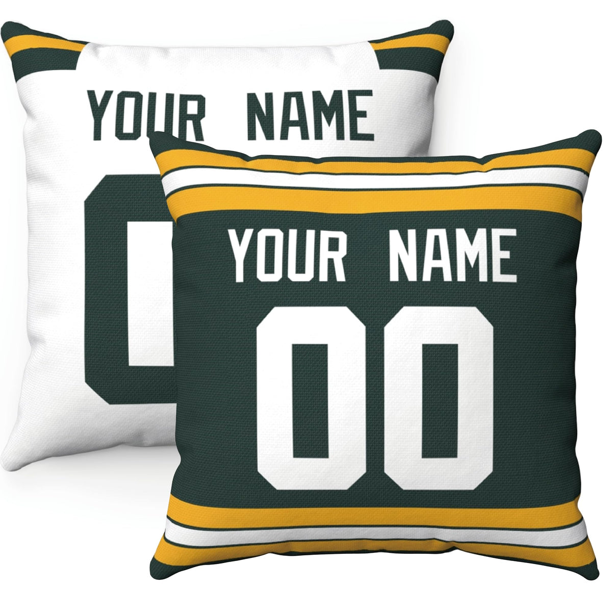 ANTKING 2 Pack Custom Throw Pillow Personalized Gifts for Men Women Boys
