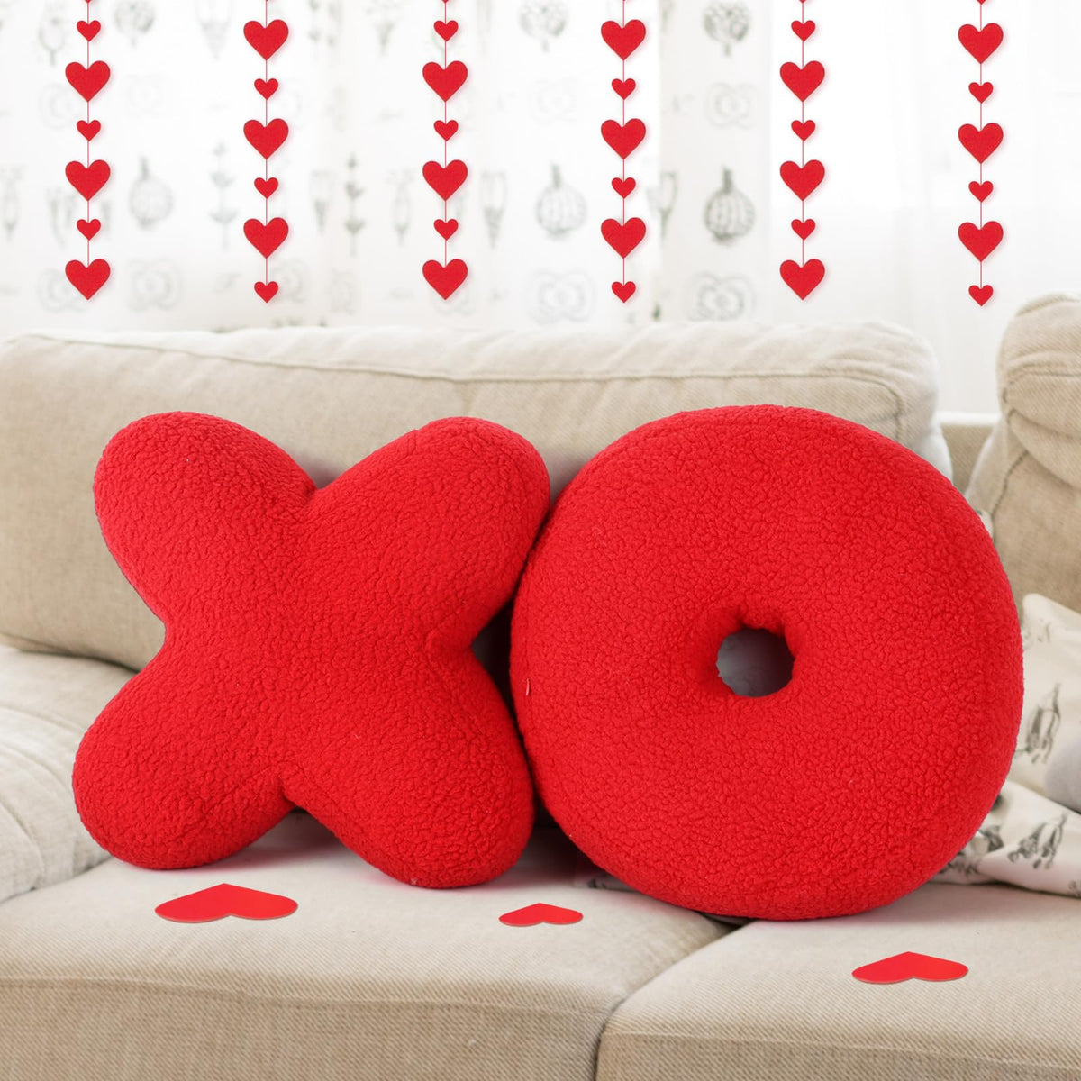 Cumule 3 Pack Cloud Moon Star Shaped Throw Pillows 16 Inch