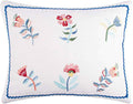 Levtex Home - Danika - Decorative Pillow (14 x 18in.) - Floral - Blue, Pink, Blush and White