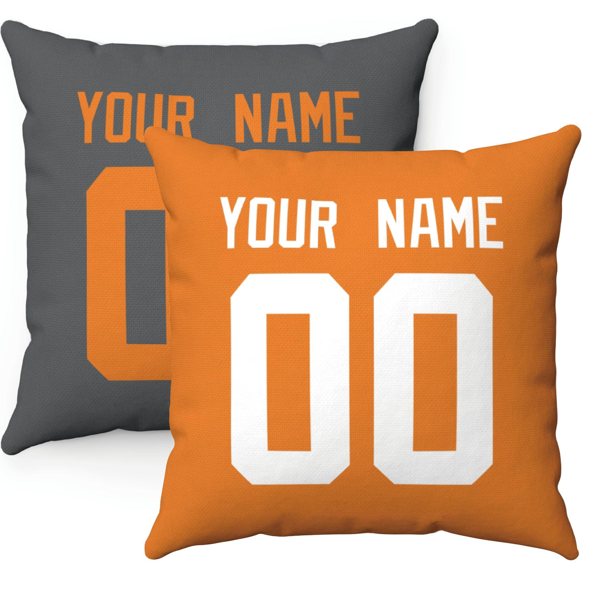 ANTKING Texas Throw Pillow Custom Name and Number Personalized Gift for Men Women Boys