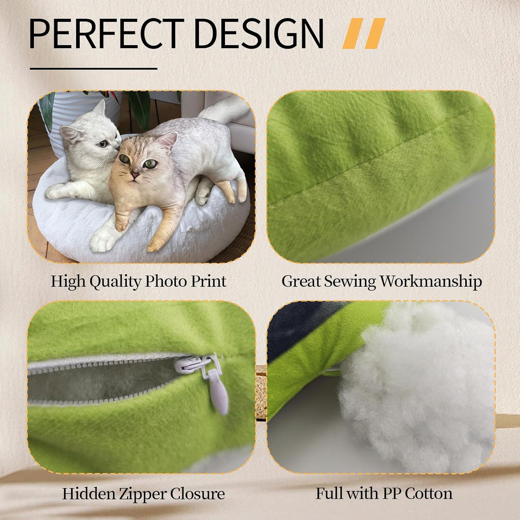 Custom Pet Pillow, Funny Ugly Plush Gag Gift for Dog Cat Lovers
