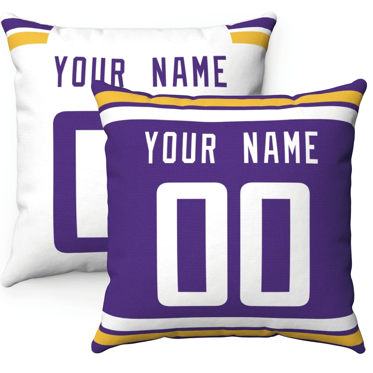 ANTKING 2 Pack Custom Throw Pillow Personalized Gifts for Men Women Boys