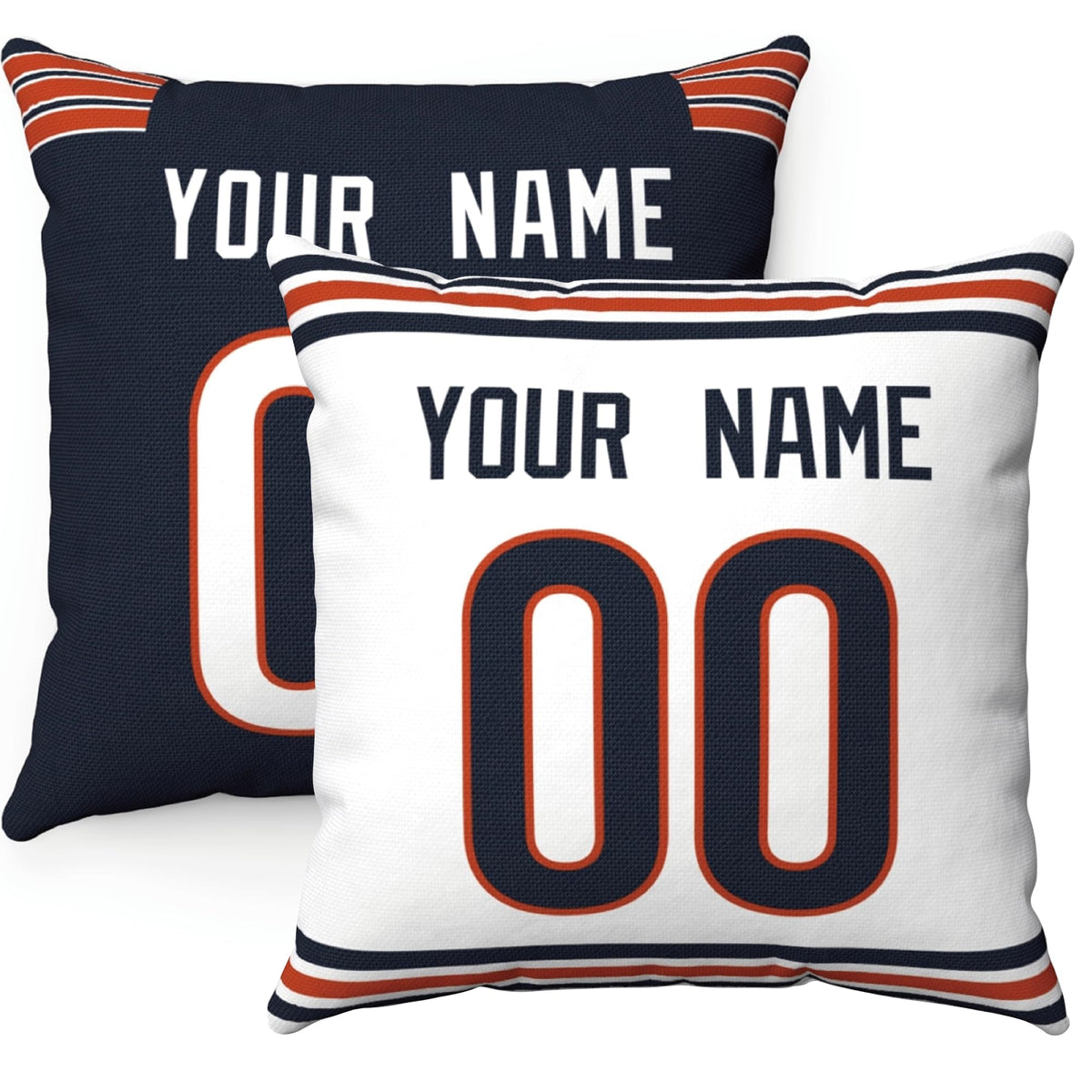 ANTKING 2 Pack Custom Throw Pillow Personalized Gifts for Men Women Boys