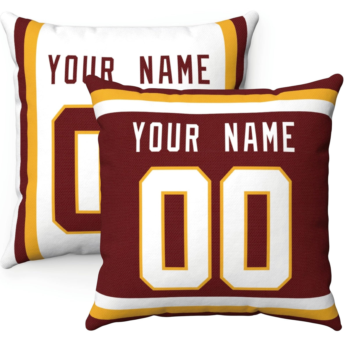 ANTKING 2 Pack Custom Throw Pillow Personalized Gifts for Men Women Boys