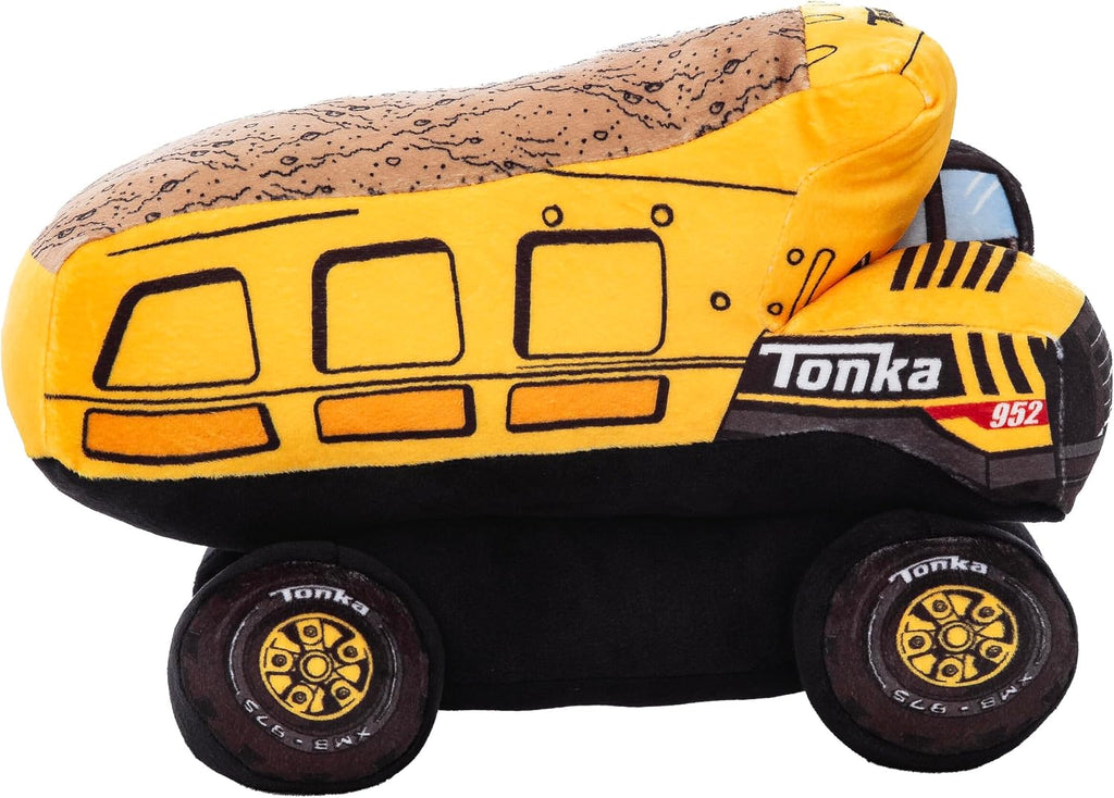 Northwest Hasbro Tonka Dump Truck Cloud Pillow, Plush Comfort for Kids Adults, Bedroom Playroom Decor, Spot Clean, 11.5 Inch