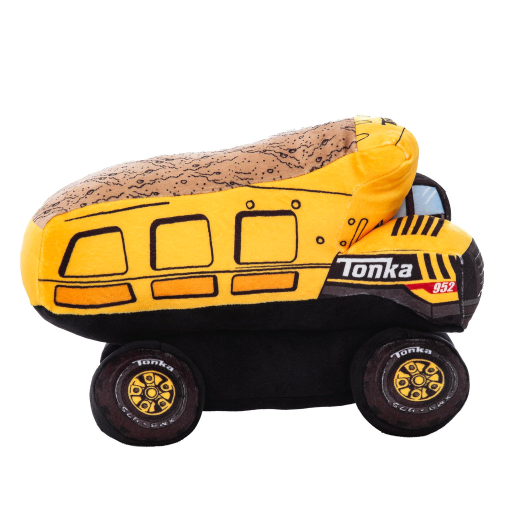 Northwest Hasbro Tonka Dump Truck Cloud Pillow, Plush Comfort for Kids Adults, Bedroom Playroom Decor, Spot Clean, 11.5 Inch
