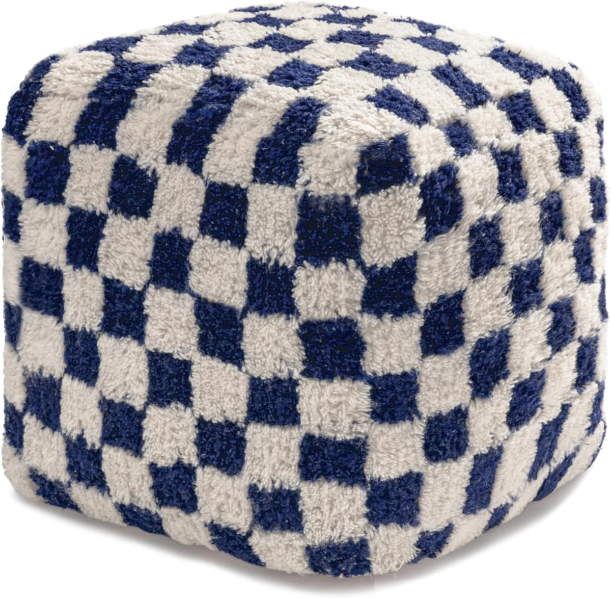 Anji Mountain 20" H x 20" W Handmade Pouf Ottoman for Living Room & Couch