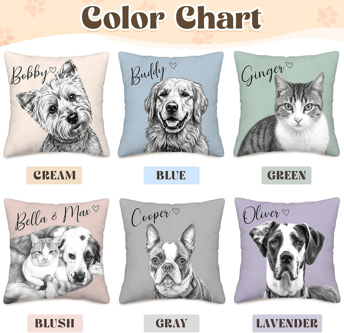 Custom Pet Throw Pillow with Photo Text, Customized Pet Memorial Gifts, Personalized Pet Photo Gifts for Dog Lovers, Loss of Dog Sympathy Gift Personalized, Cats Dogs Remembrance Bereavement Gift