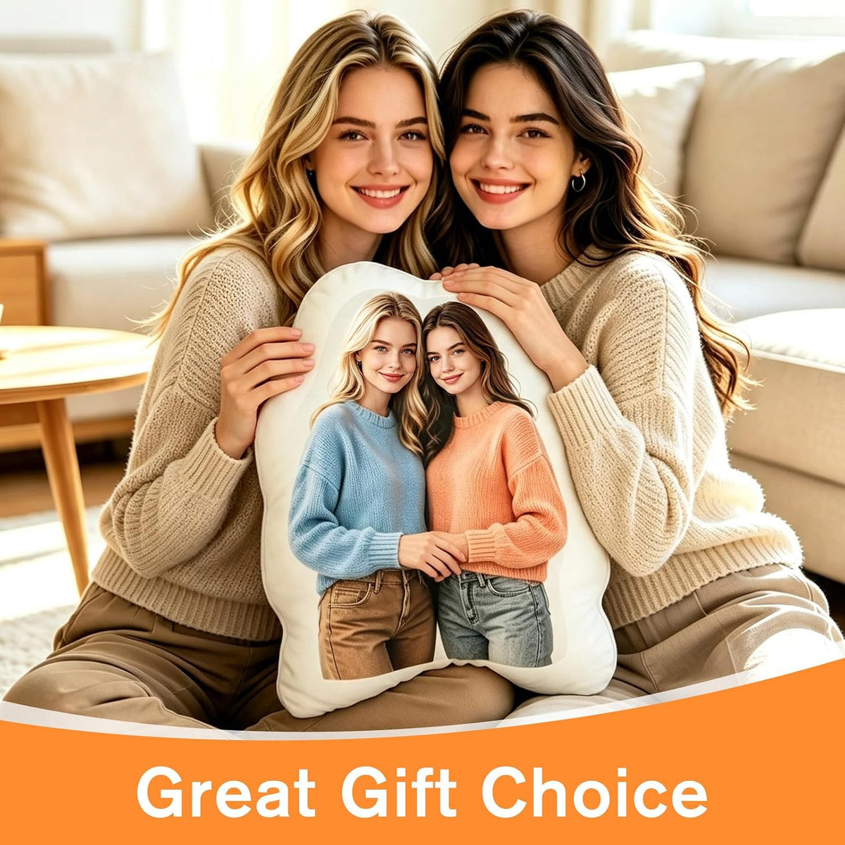 Custom Pillow with Picture, Custom Body Pillow Personalized Pet Pillows