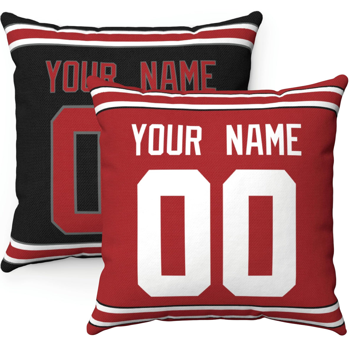 ANTKING Texas Throw Pillow Custom Name and Number Personalized Gift for Men Women Boys