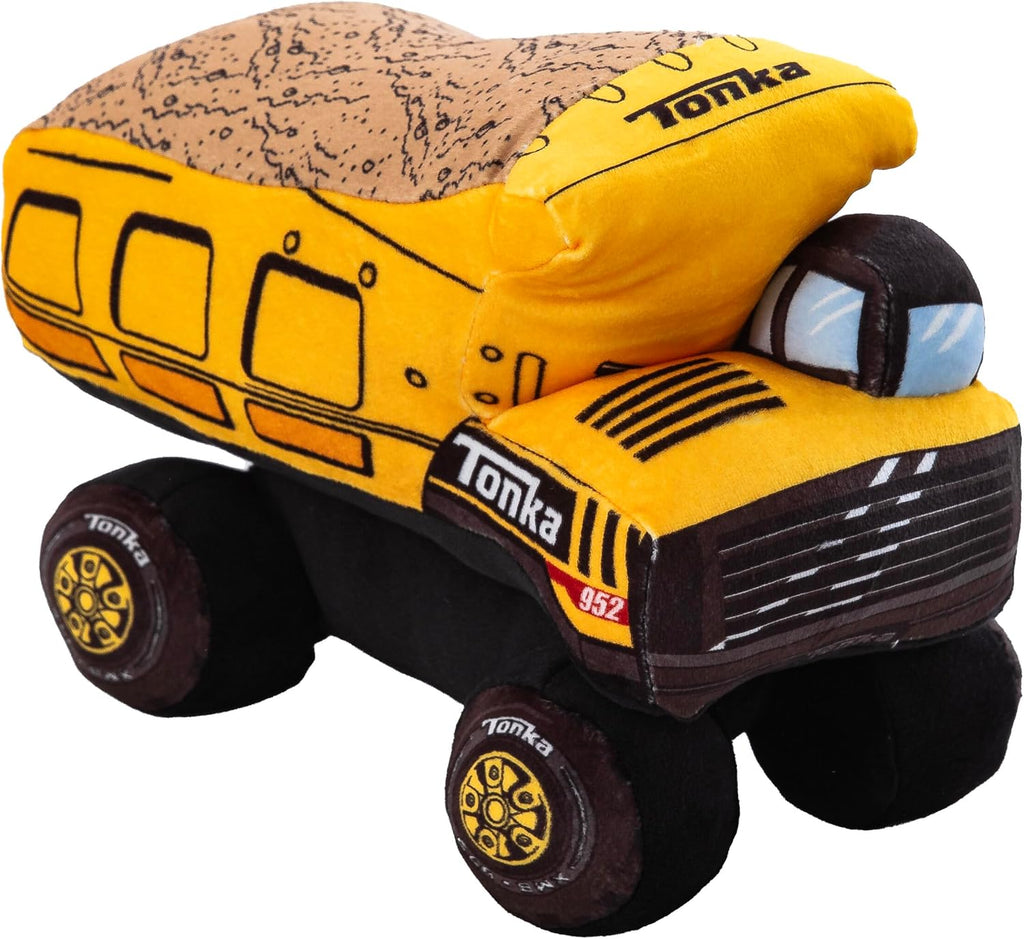 Northwest Hasbro Tonka Dump Truck Cloud Pillow, Plush Comfort for Kids Adults, Bedroom Playroom Decor, Spot Clean, 11.5 Inch