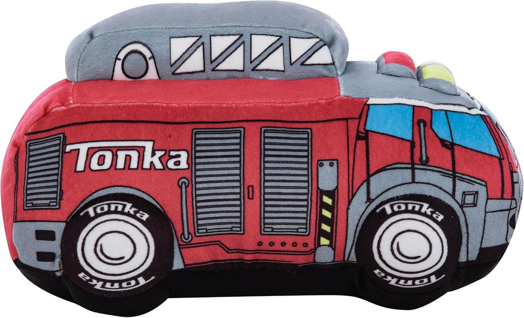 Northwest Hasbro Tonka Dump Truck Cloud Pillow, Plush Comfort for Kids Adults, Bedroom Playroom Decor, Spot Clean, 11.5 Inch
