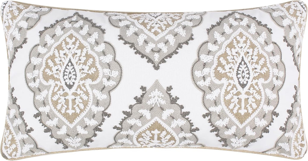 Levtex Home Pisa Embroidered Pillow (12x24)