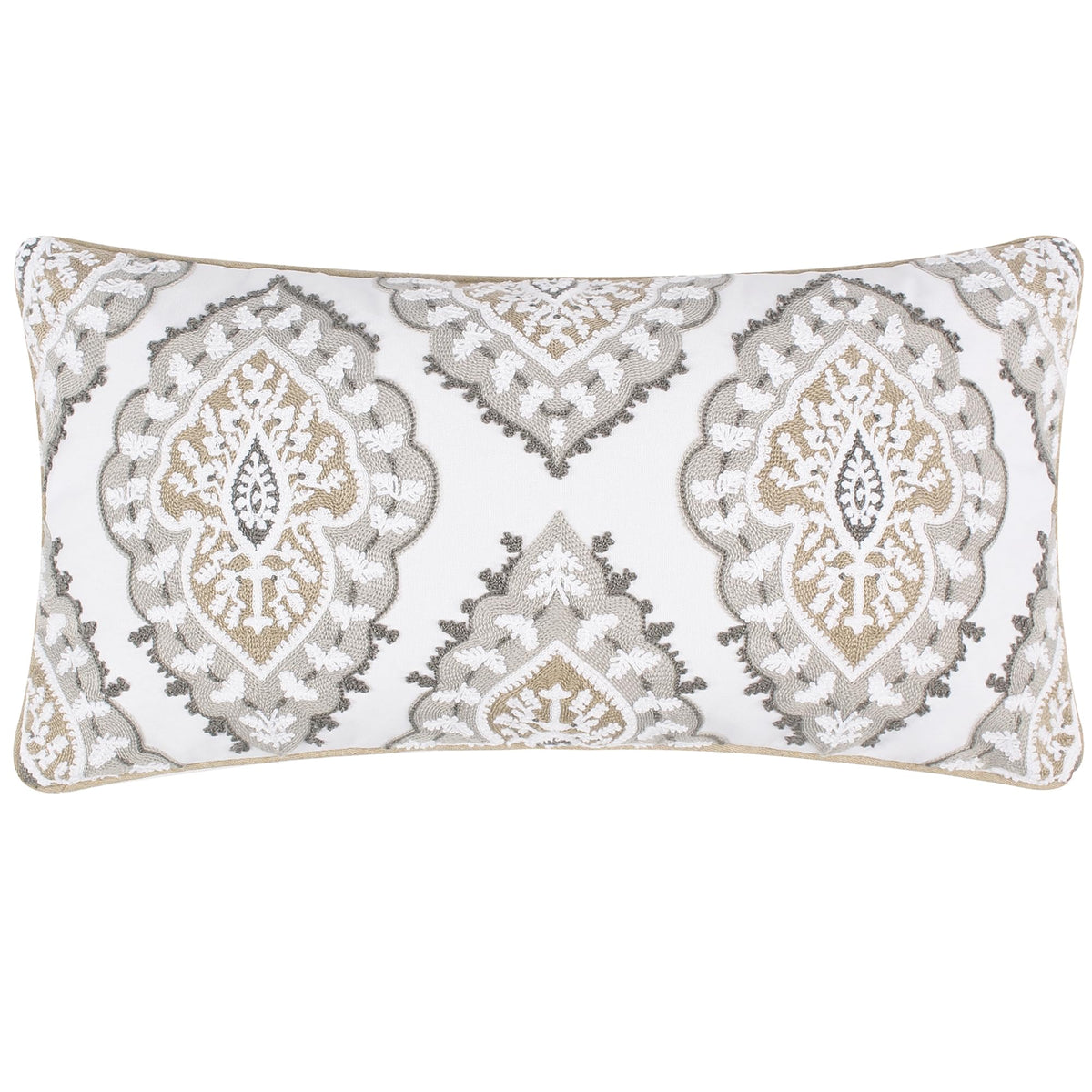 Levtex Home Pisa Embroidered Pillow (12x24)