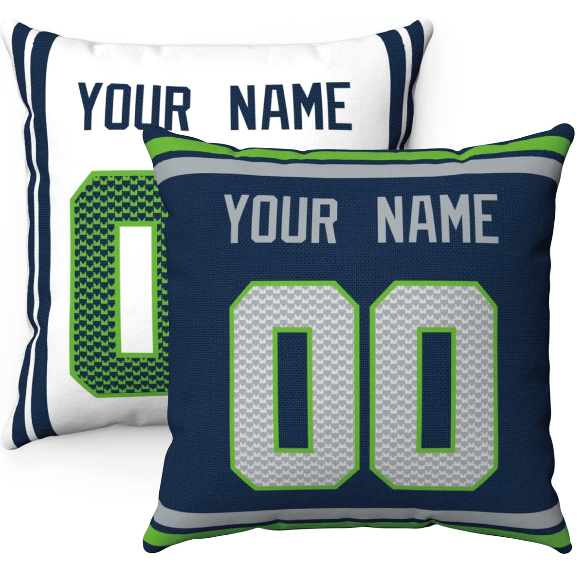 ANTKING 2 Pack Custom Throw Pillow Personalized Gifts for Men Women Boys