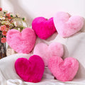 Liliful 6 Pcs Purple Heart Decorative Pillows