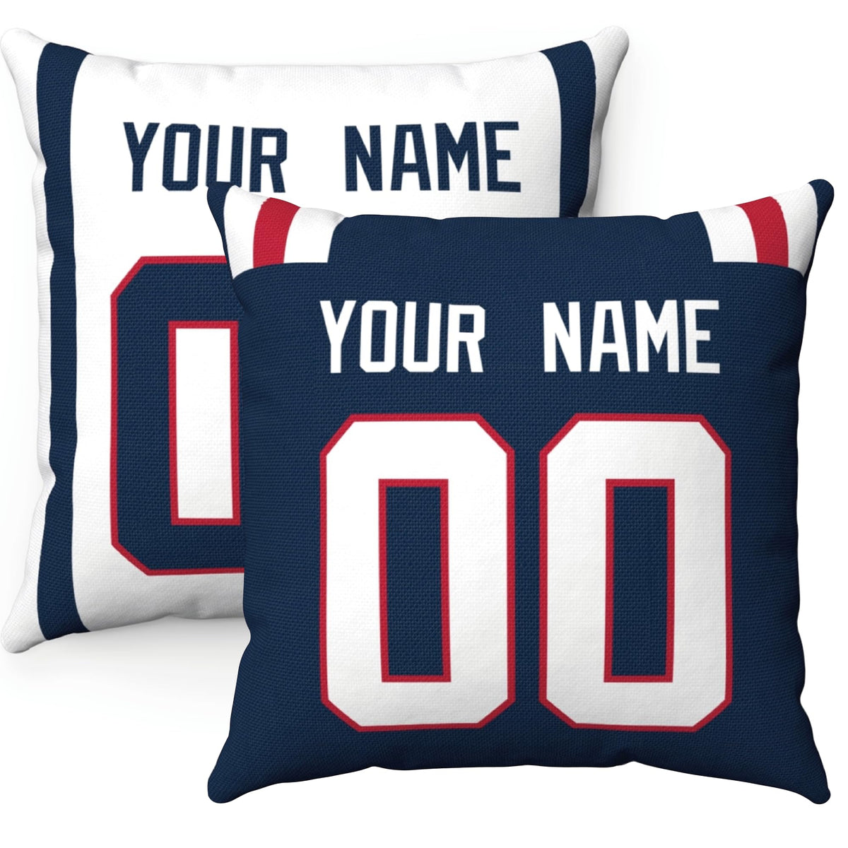 ANTKING 2 Pack Custom Throw Pillow Personalized Gifts for Men Women Boys