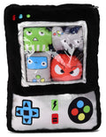 iscream 3D Plush Video Game Controller Shaped 12.5" x 8" Chenille Accent Pillow