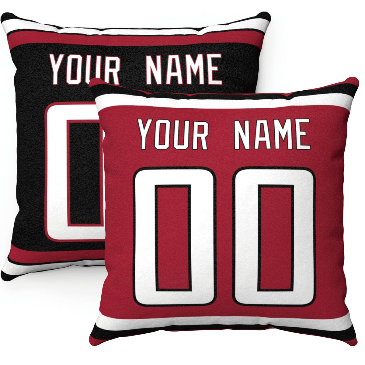 ANTKING 2 Pack Custom Throw Pillow Personalized Gifts for Men Women Boys