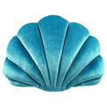 Yi-gog Seashell Pillow Sea Shaped Decorative Princess Throw Pillow 3D Velvet Soft Ocean Cute Throw Pillows for Bed Couch Chair Sofa Room 13.4 X 9.8 inch