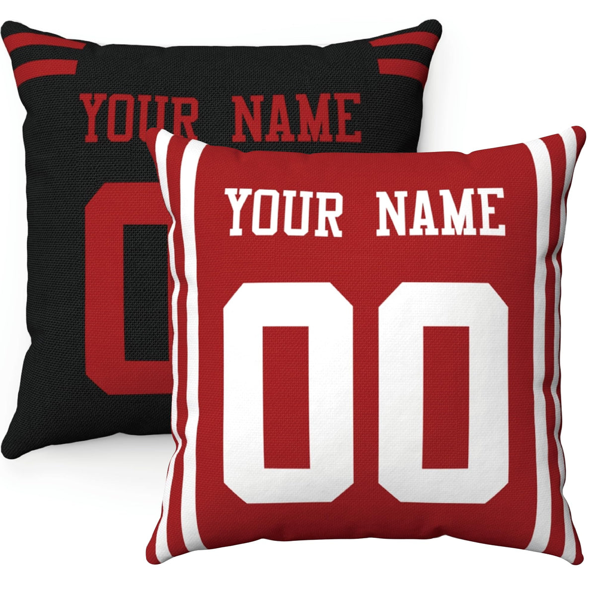 ANTKING 2 Pack Custom Throw Pillow Personalized Gifts for Men Women Boys