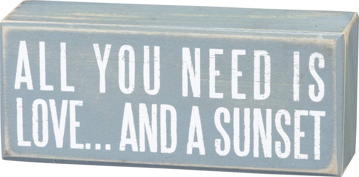 Primitives by Kathy 16355 Beach-Inspired Box Sign, 5" x 4" x 1.75", Beach House Friends