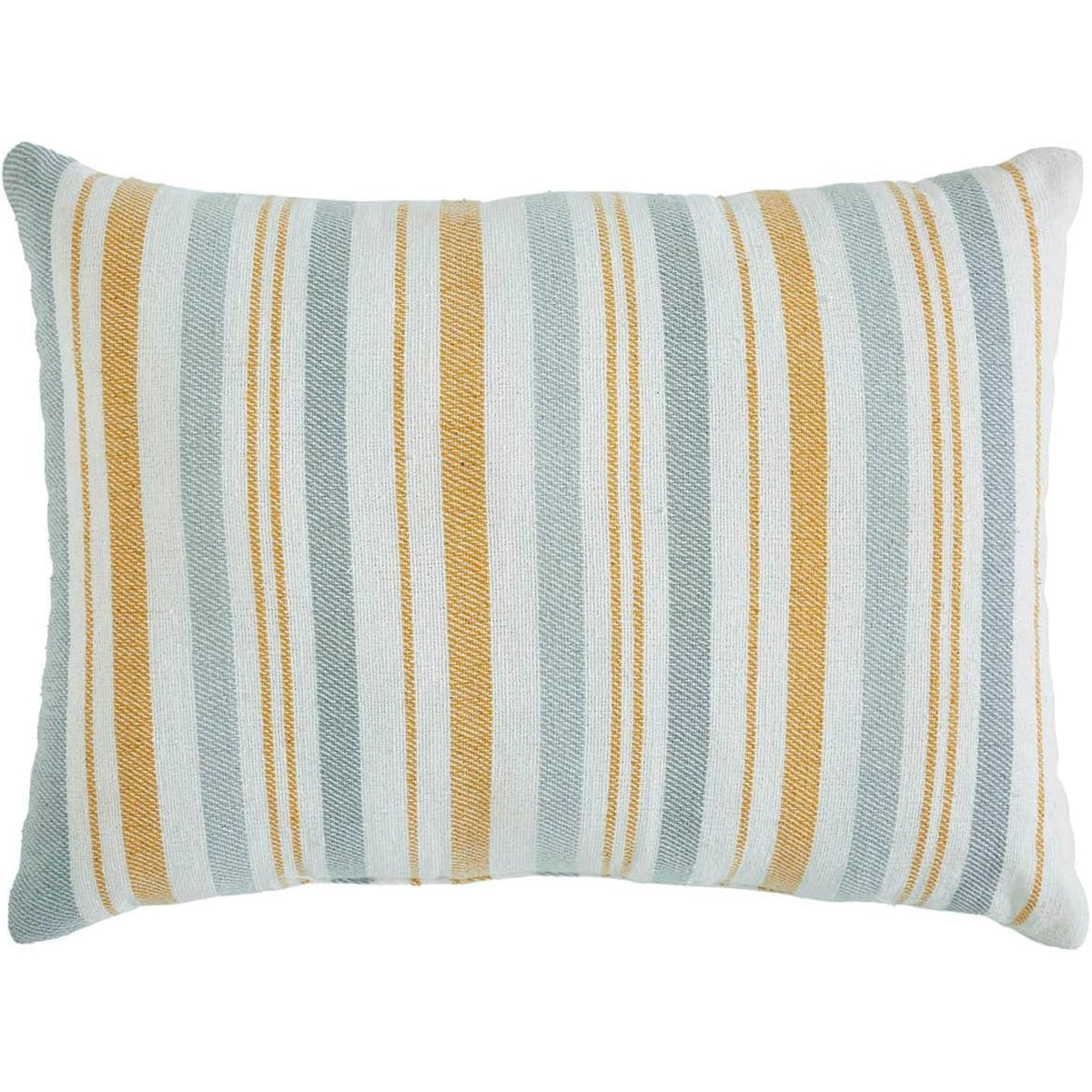 Indigo Ink Tufted Medallion Round Pillow, Yellow, 20 x 20 in