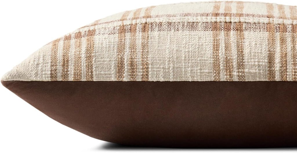 Loloi Tan/Multi 22'' x 22'' Cover Only Pillow