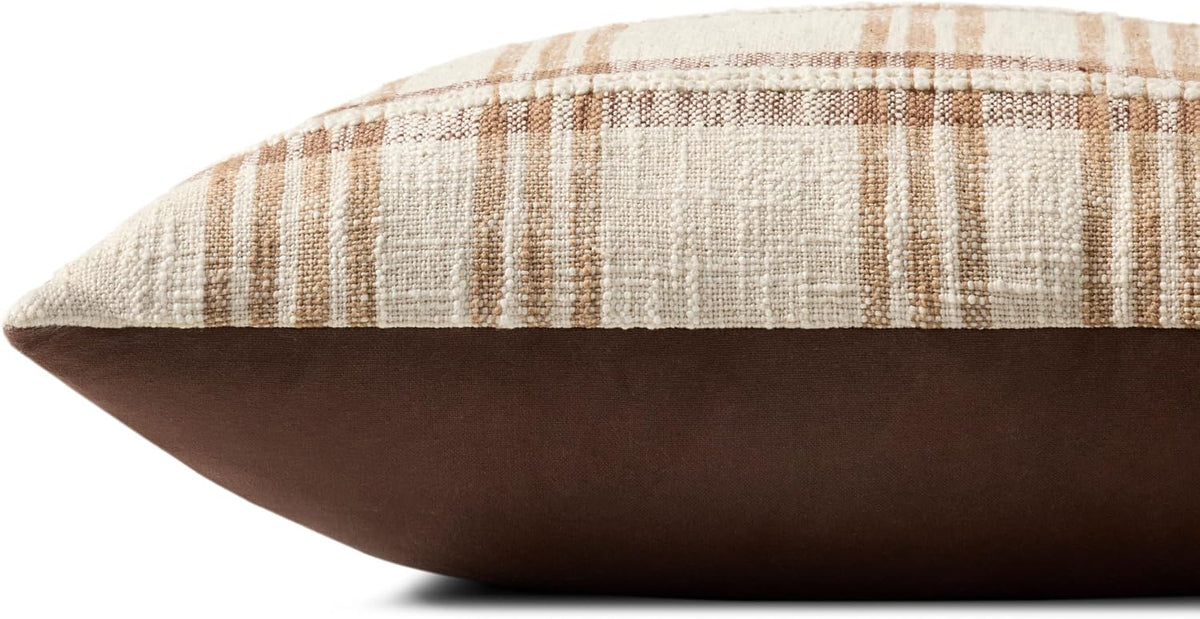 Loloi Tan/Multi 22'' x 22'' Cover Only Pillow