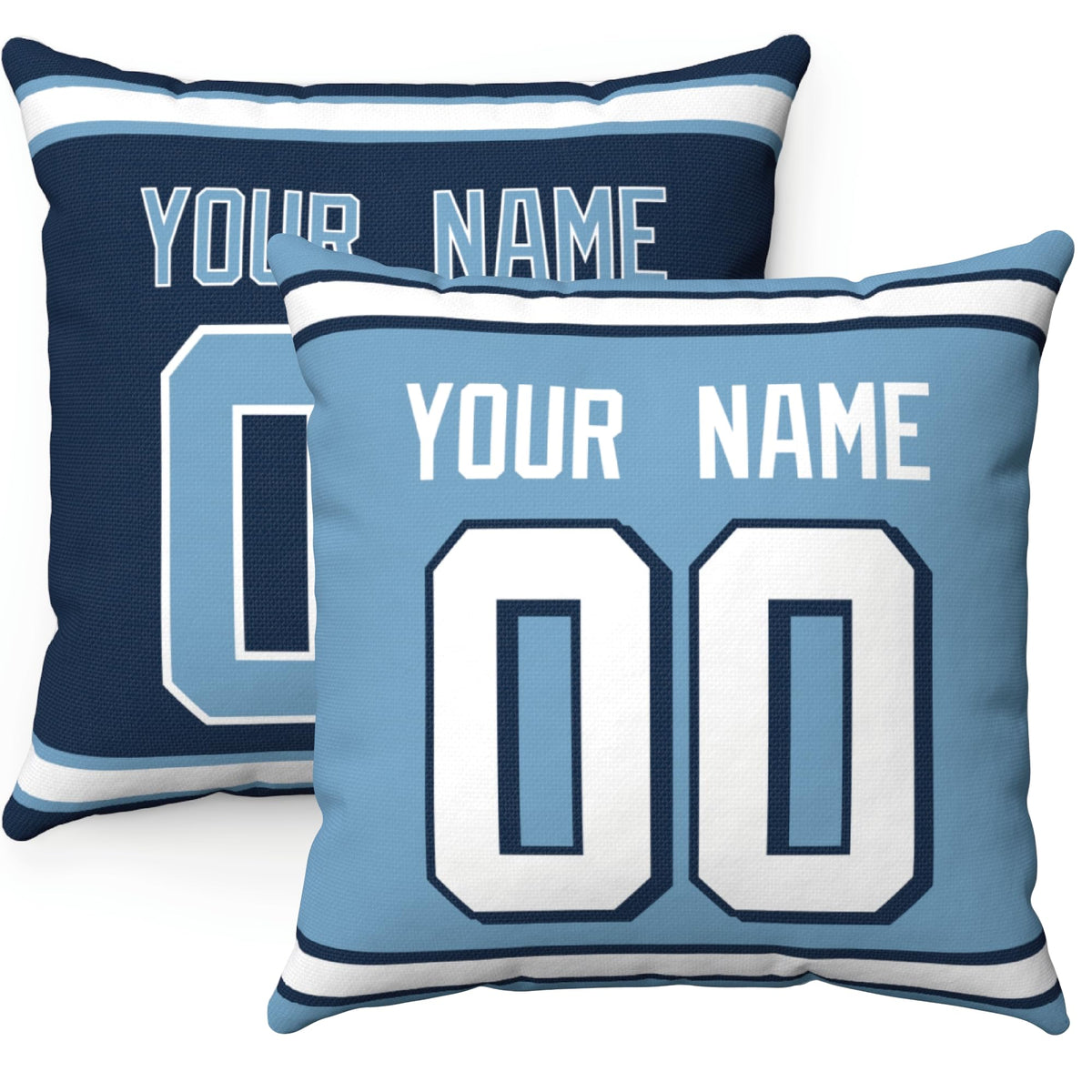ANTKING Texas Throw Pillow Custom Name and Number Personalized Gift for Men Women Boys