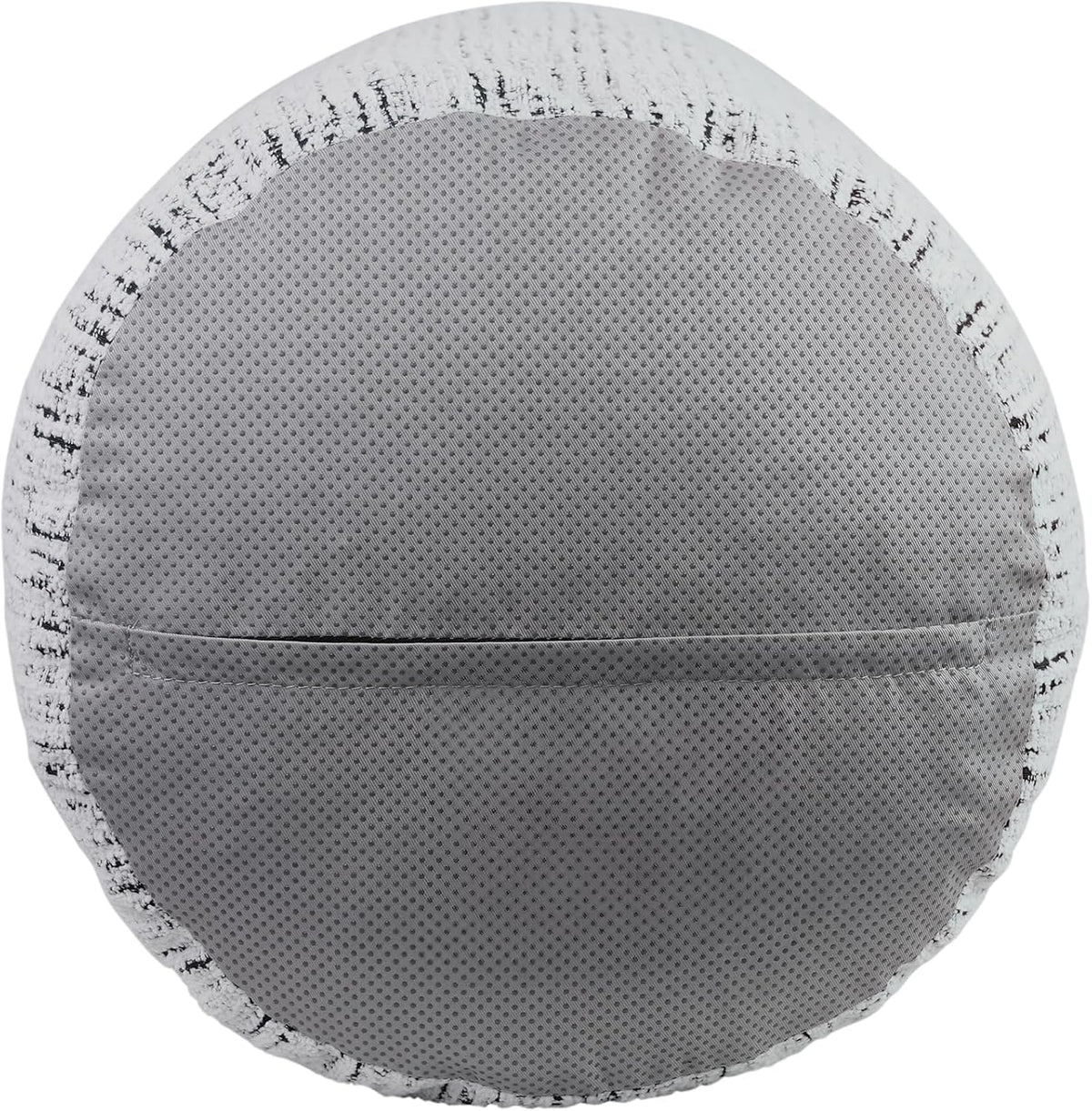 Lexicon Pouf Ottoman, Round Ottoman Foot Rest, Chenille Fabric Pouf, Small Foot Stools for Couch with Filling for Living Room/Bedroom, Multi-Color