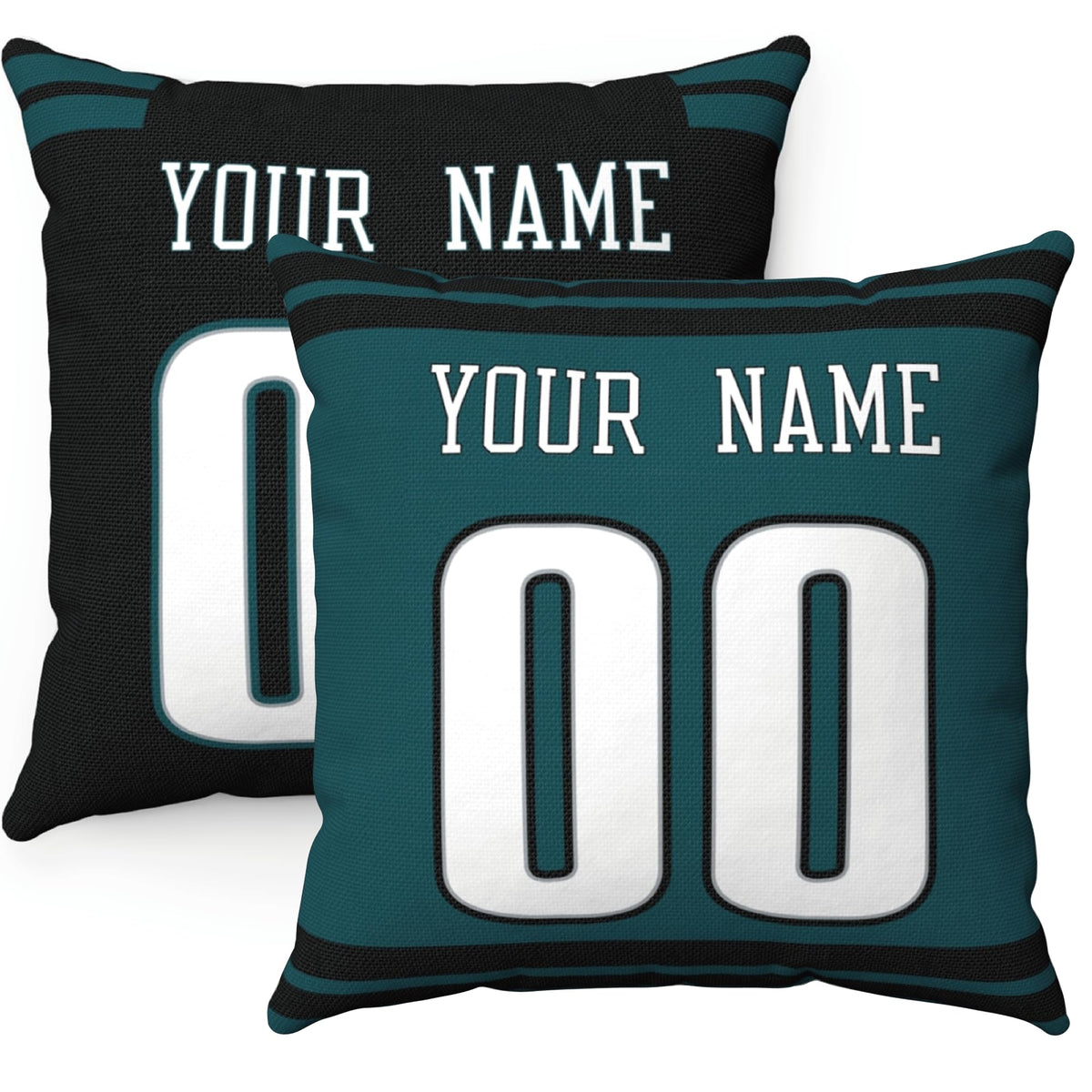 ANTKING 2 Pack Custom Throw Pillow Personalized Gifts for Men Women Boys